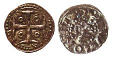 Dinar de plata del comte Ramn Berenguer III.