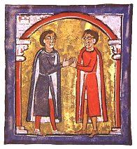 Tracte entre els comtes Ermengol III d'Urgell i Ramón I de Cerdanya. Liber Feudorum Ceritaniae. Arxiu de la Corona d'Aragó - Barcelona.